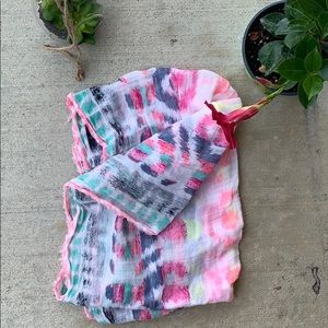 Spring Multicolored Infinity Scarf